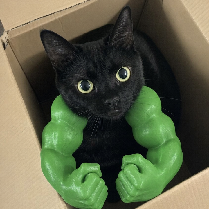 Meowsclefit™ Buff Cat Arms