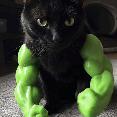Meowsclefit™ Buff Cat Arms